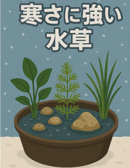 冬でもビオトープを枯らさない!寒さに強い水草と冬越しのコツを紹介