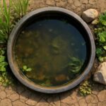 ビオトープの水位が下がるのが早い原因と対策｜すぐに実践できる解決方法