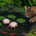 ビオトープを猫から守る！効果的なネット対策で水生生物を完全保護
