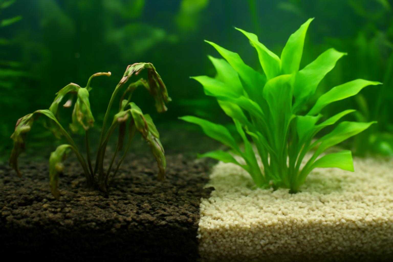 水草が枯れるのはソイルが古い証拠!交換時期の見極め方と対策