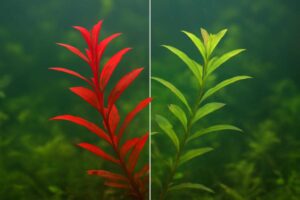 水草の赤系が緑になる原因と対策｜色褪せを防ぐコツ